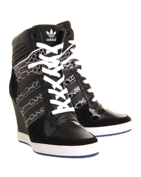 bol com dames adidas sneakers zwart|adidas wedge sneakers.